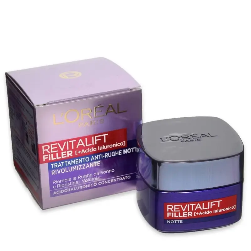 L'Oréal Revitalift Filler - Trattamento rivolumizzante Notte 50 ml