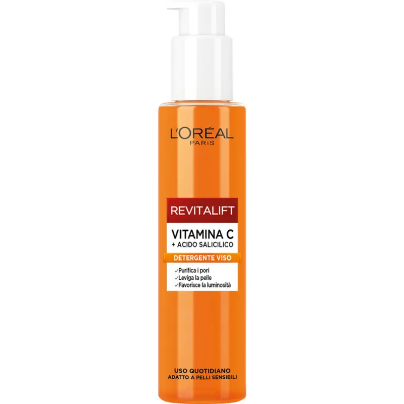 L'Oréal Revitalift Vitamina C - Detergente Viso 150 ml