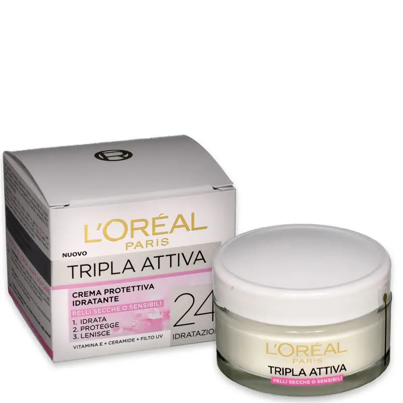 L'Oréal Tripla Attiva - Crema idratante multi-protettiva 50 ml