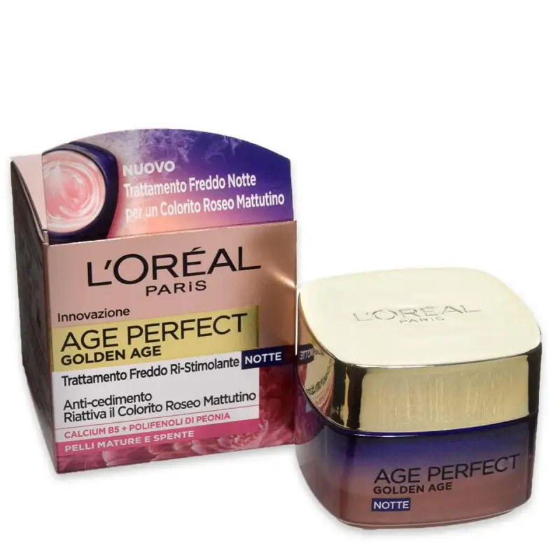 L'oreal Age Perfect viso anti rughe notte 50 ml