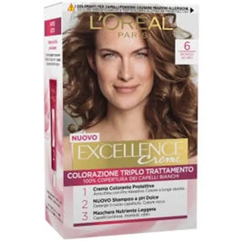 L'Oreal Colorazione Triplo Trattamento - 6 Biondo Scuro