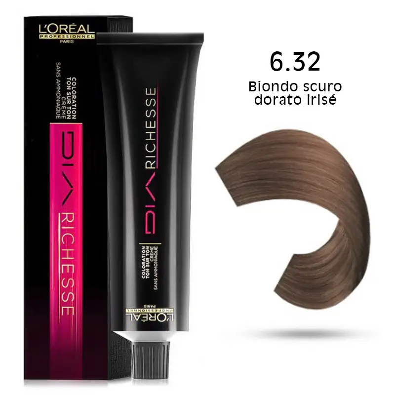 L'Oreal Dia Richesse Tintura - 6.32 Marrone Perla
