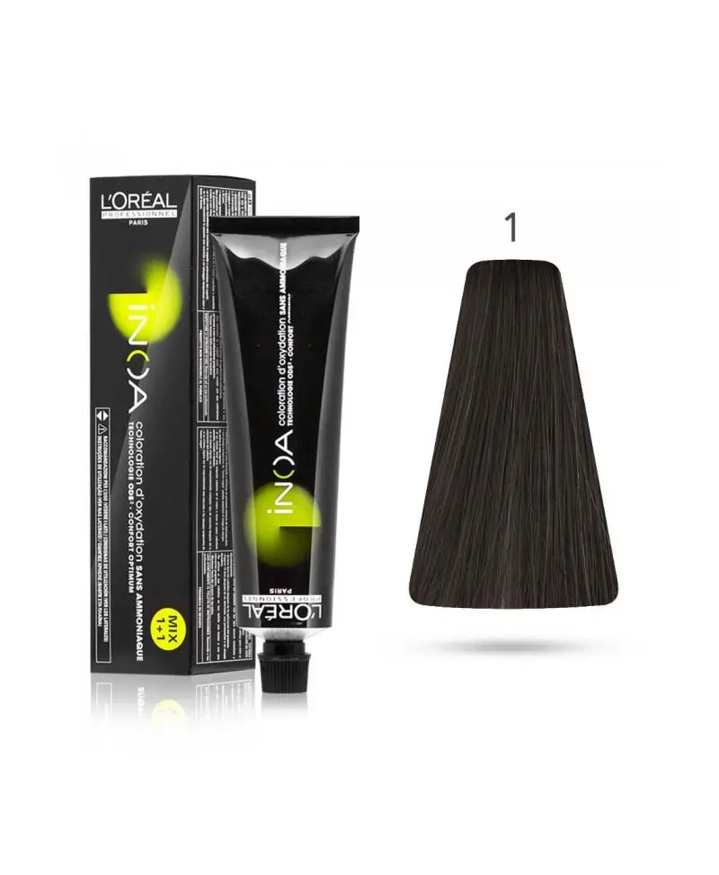 L'Oreal Inoa Tintura - 1 Nero