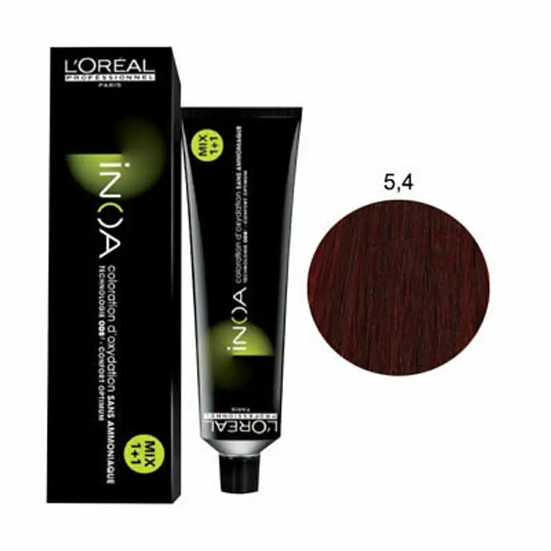 L'Oreal Inoa Tintura - 5.4 Castano Chiaro Rame