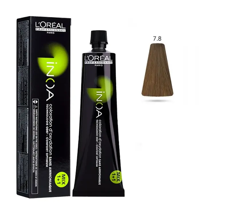 L'Oreal Inoa Tintura - 7.8 Biondo Marrone Moca