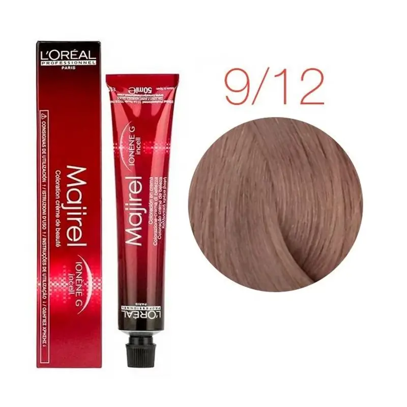 L'Oreal Majirel Tintura - 9.12 Biondo Chiarissimo Cenere