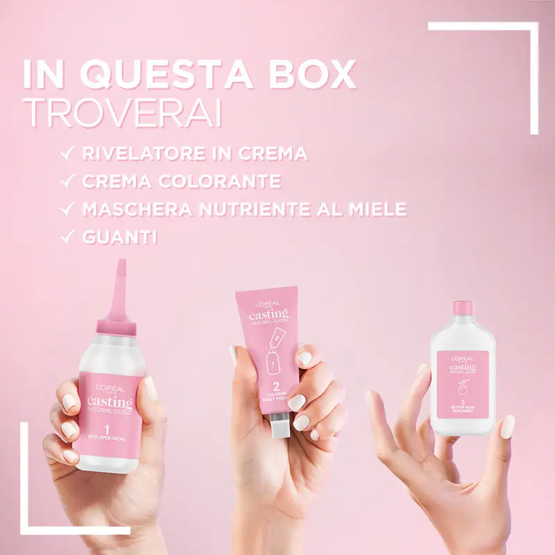 Casting Natural Gloss Colorazione Semipermanente Senza Ammoniaca - Gloss capelli, Colorazione capelli miniatura 3