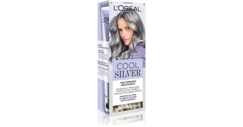 L’Oréal Paris Cool Silver tinta per capelli colore Argento Assoluto