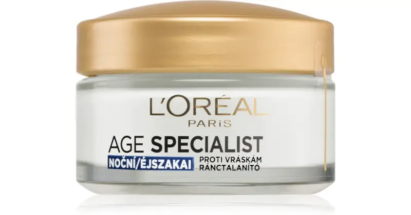 Crema antirughe notte Età 35+ Specialista - 50 ml