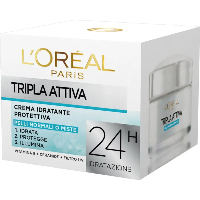 Dermo Expertise Tripla Attiva Pelli Normali-Miste - Crema idratante viso miniatura 3