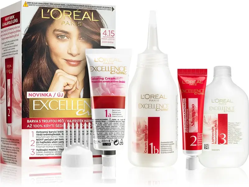 L’Oréal Paris Eccellenza Crema tinta per capelli colore 4.15