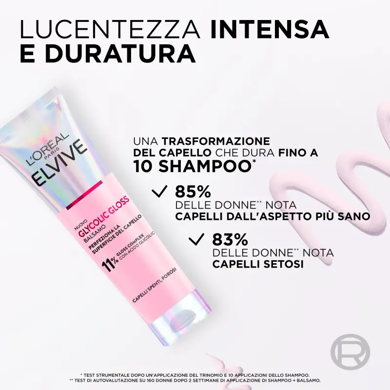 Elvive Glycolic Gloss Balsamo con Acido Glicolico - Capelli danneggiati miniatura 5