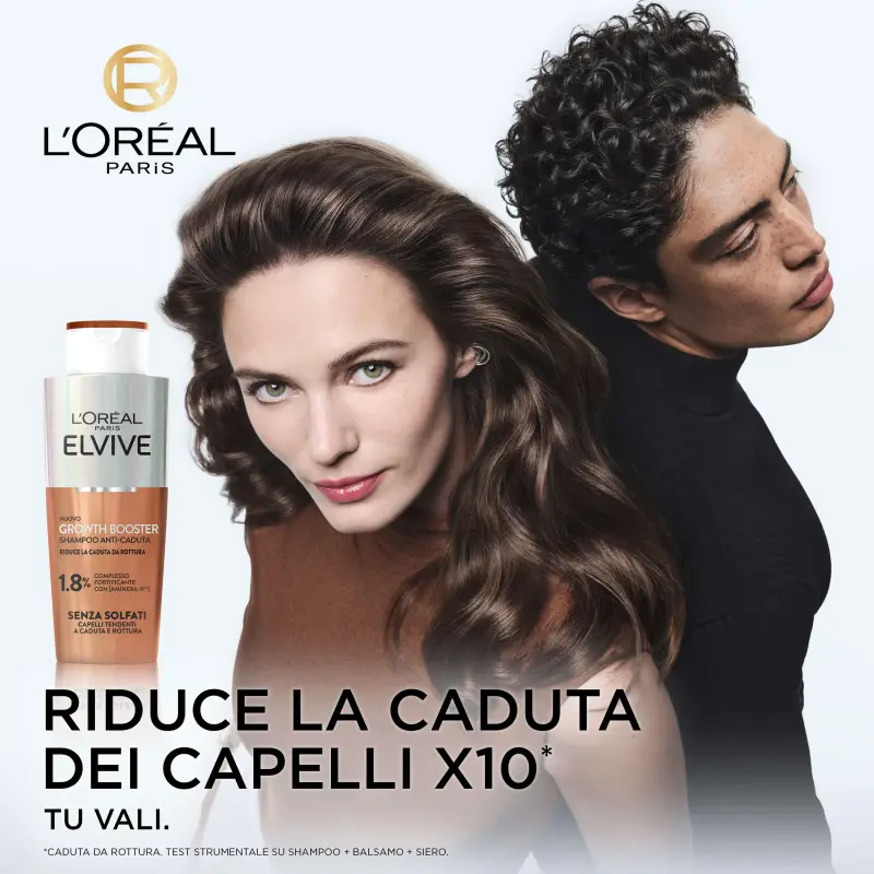 Elvive Growth Booster Shampoo - Shampoo anticaduta, Caduta dei capelli miniatura 2
