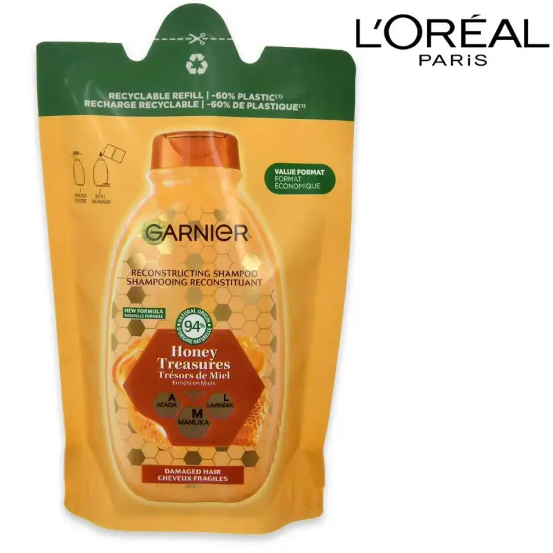 Garnier shampoo ricarica 250 ml miele
