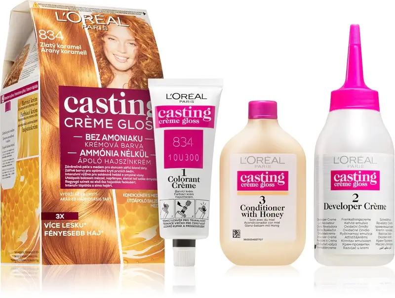 Hair-Casting Crème Gloss - Tonalità 834 Gold Caramel