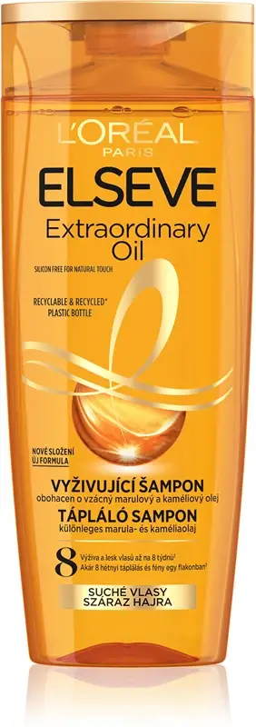 paris nutriente shampoo Elseve (Extraordinary Oil Shampoo) - Volume 400 ml