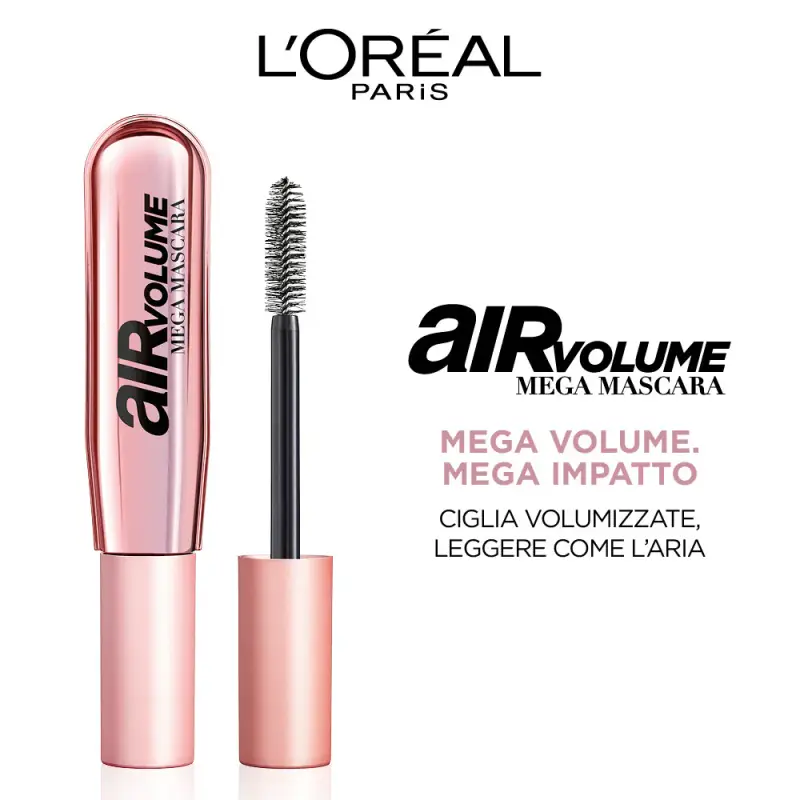 Occhi Mascara Air Volume Mega Nero - Mascara miniatura 2