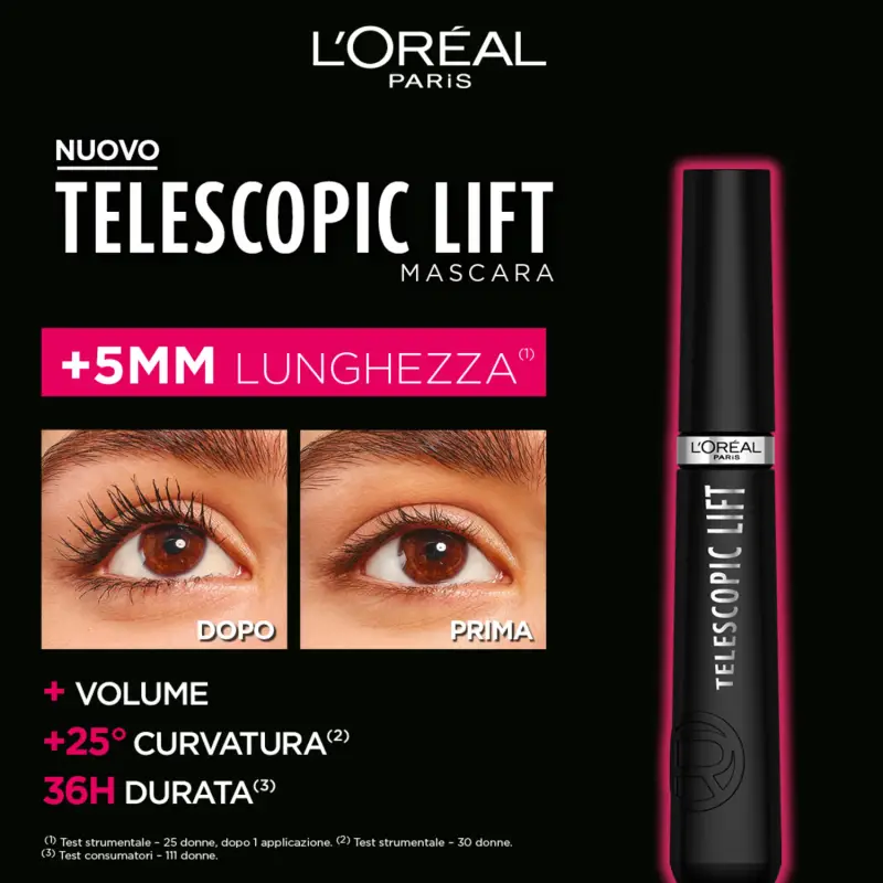 Occhi Telescopic Lift Mascara Nero - Mascara miniatura 3