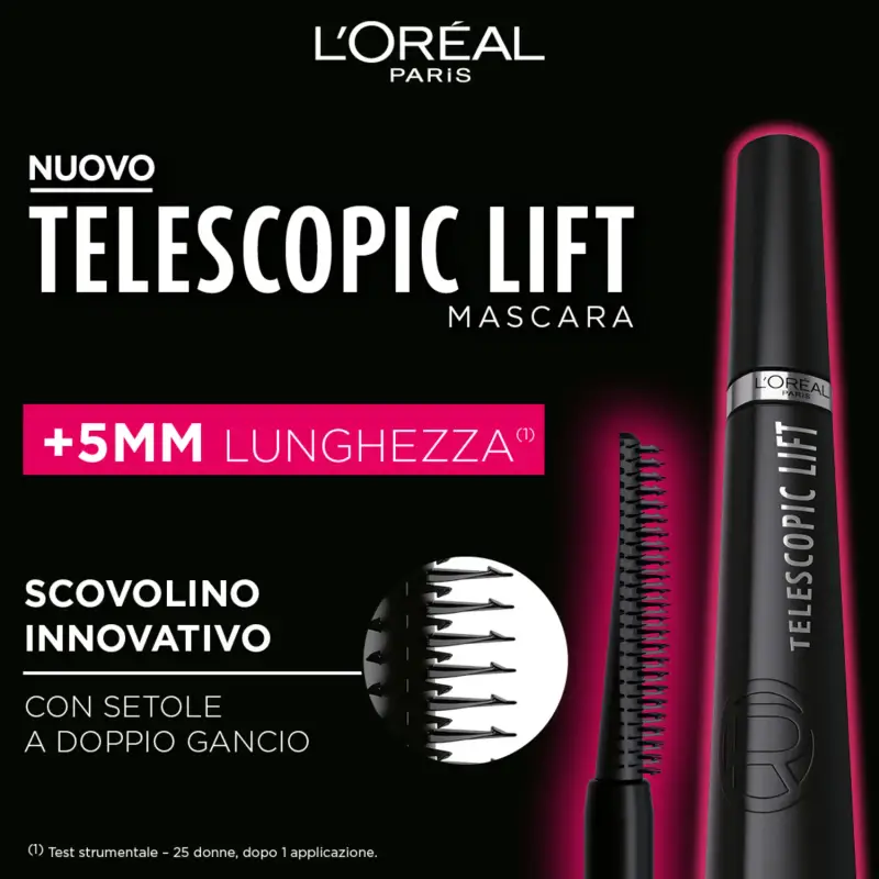 Occhi Telescopic Lift Mascara Nero - Mascara miniatura 5