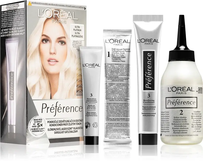 Schiaritura preferenza colore capelli Blondissimes - Shade Ultra Platinum