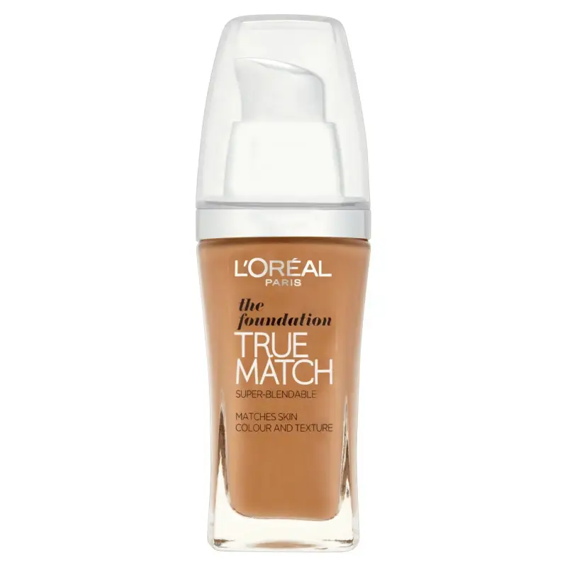 L'Oreal Paris, True Match, fondotinta liquido, C7, Ambre Rose, SPF 17, 30 ml