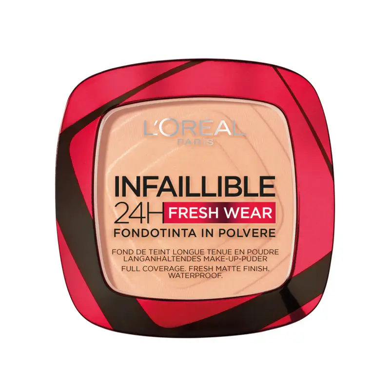 Viso Fondotinta compatto Infaillible 24H Fresh Wear 245 Miel Dore/Golden Honey - Fondotinta