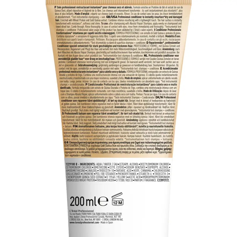 SERIE EXPERT New Absolut Repair Conditioner - Capelli danneggiati miniatura 5