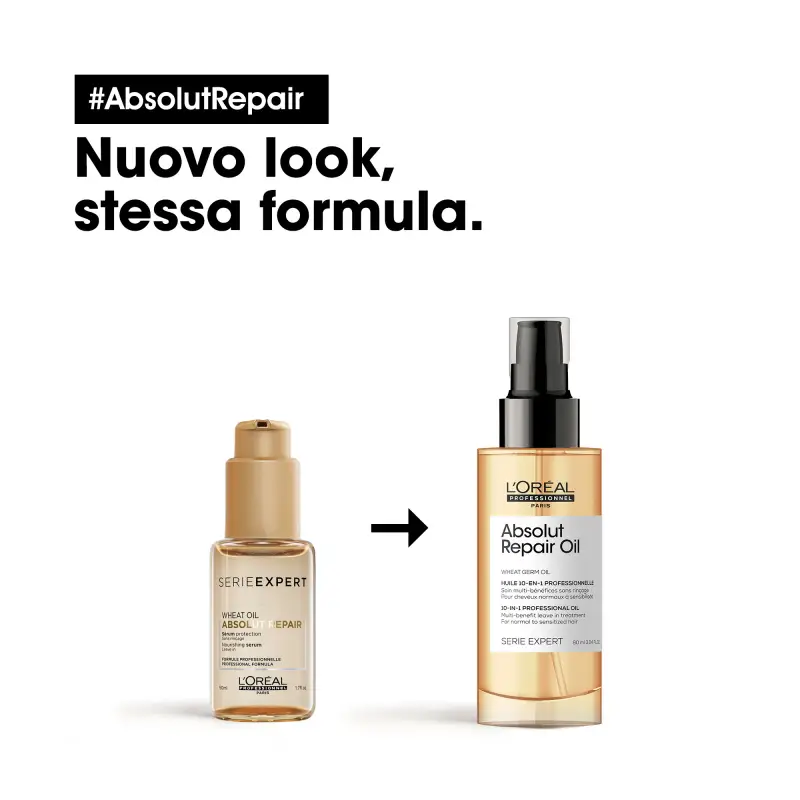 SERIE EXPERT New Absolut Repair Oil - Olio capelli miniatura 3