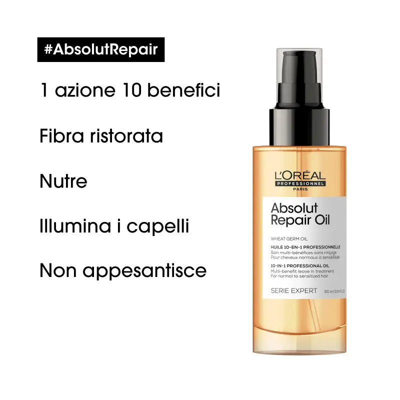 SERIE EXPERT New Absolut Repair Oil - Olio capelli miniatura 5
