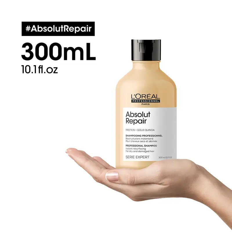 SERIE EXPERT New Absolut Repair Shampoo - Shampoo riparatore, Capelli danneggiati miniatura 3