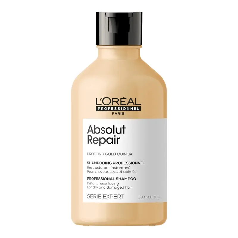 SERIE EXPERT New Absolut Repair Shampoo - Shampoo riparatore, Capelli danneggiati
