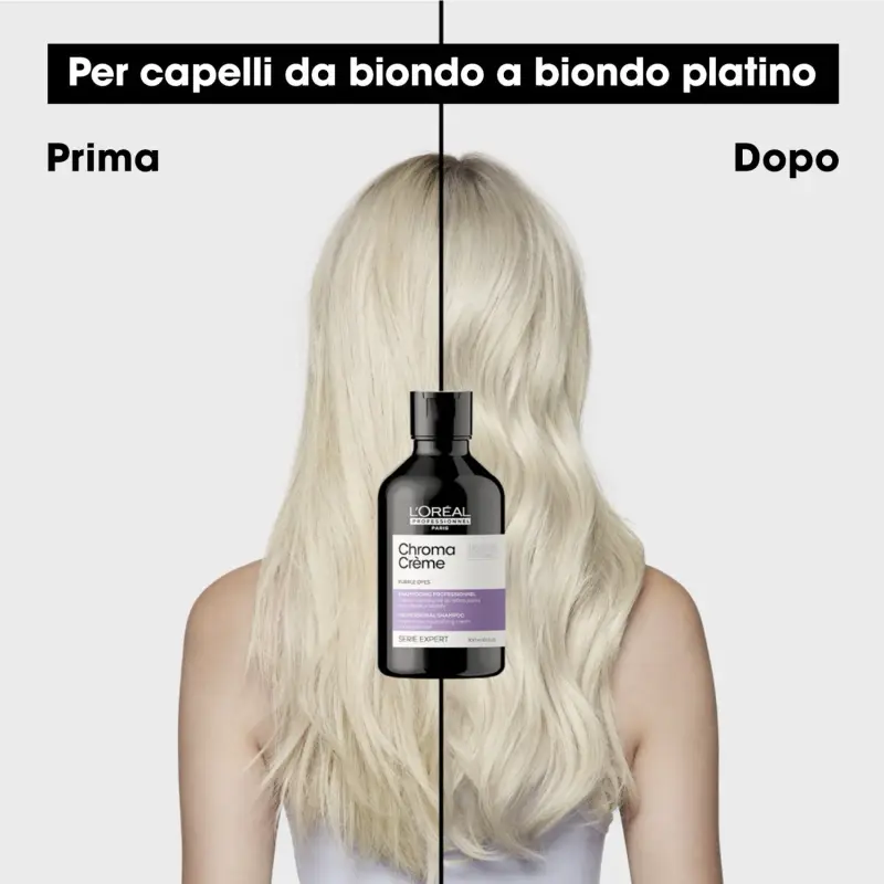 SERIE EXPERT New Chroma Crème Purple Dyes Shampoo - Shampoo capelli colorati, Capelli colorati miniatura 4