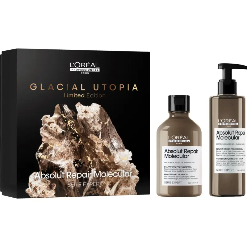SERIE EXPERT New Cofanetto Absolut Repair Molecular Duo - Cofanetto per capelli