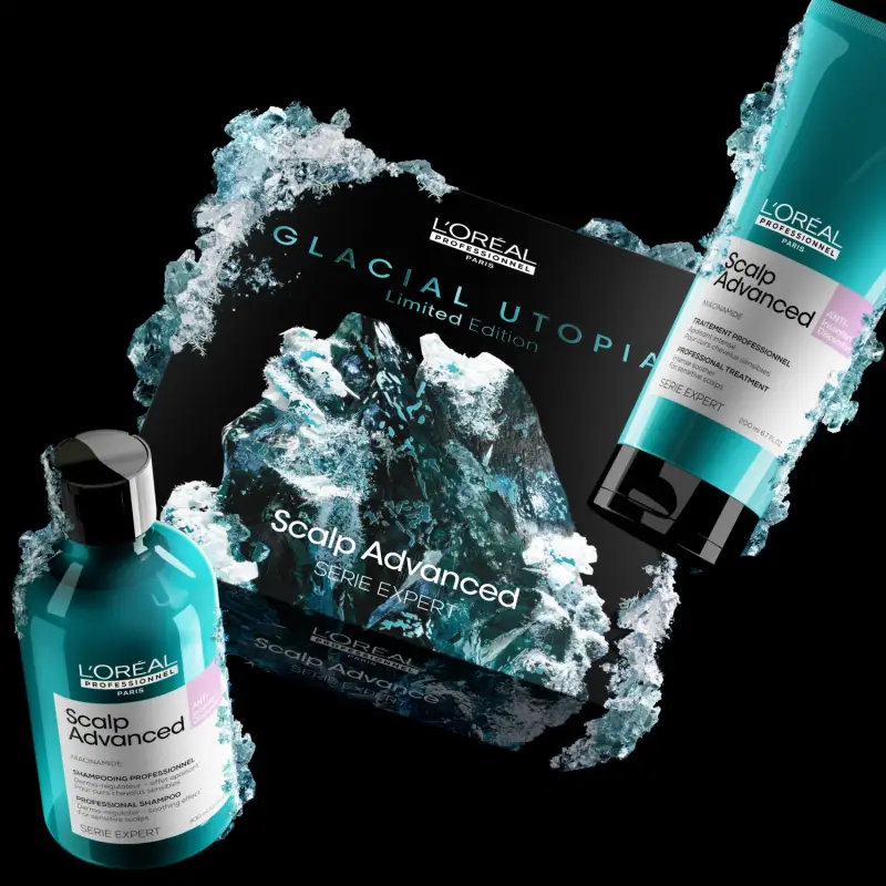 SERIE EXPERT New Cofanetto Natale Scalp Advanced Anti-Discomfort Duo - Cofanetto per capelli miniatura 2