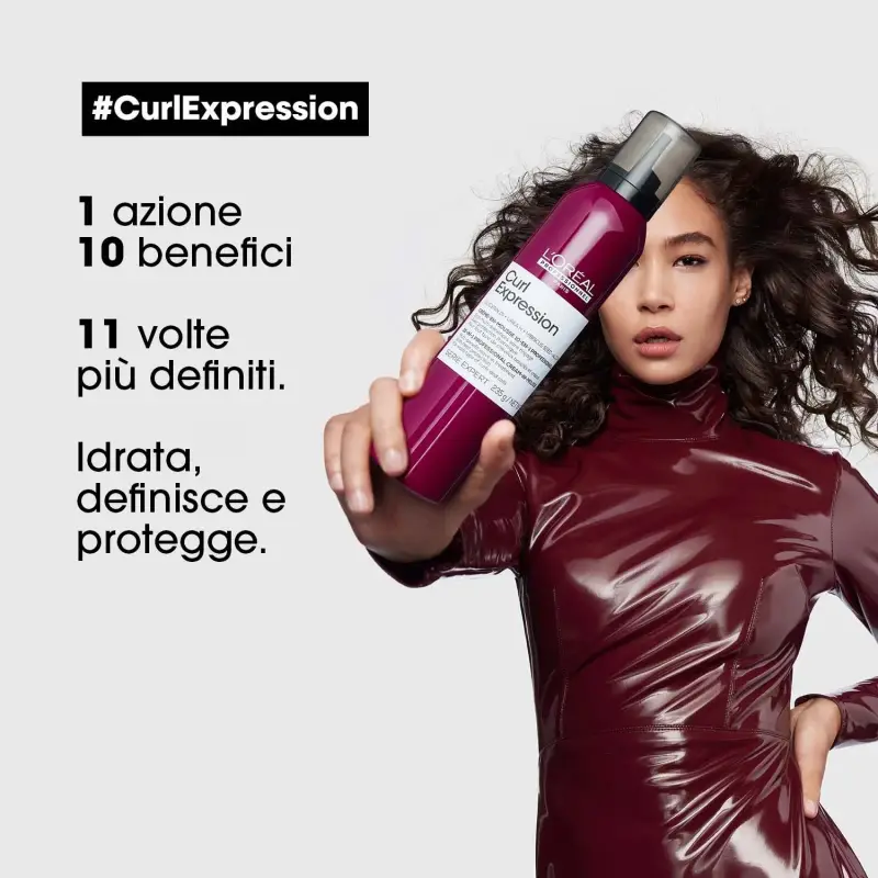 SERIE EXPERT New Curl Expression Cream-In-Mousse - Mousse capelli, Schiuma capelli ricci, Capelli ricci miniatura 4