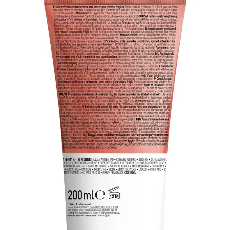 SERIE EXPERT New Inforcer Conditioner - Capelli fini miniatura 5