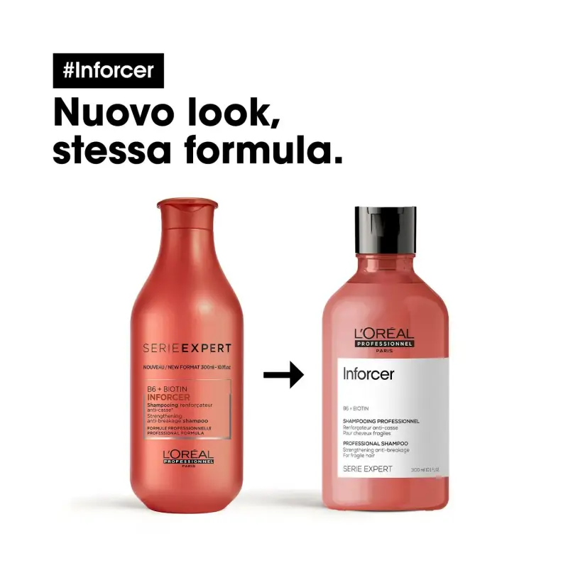 SERIE EXPERT New Inforcer Shampoo - Capelli fini miniatura 5
