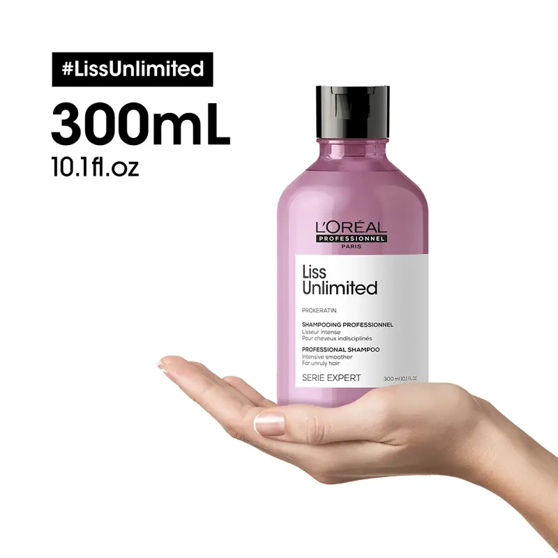 SERIE EXPERT New Liss Unlimited Shampoo - Capelli secchi miniatura 3