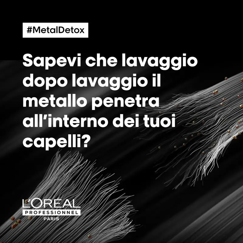 SERIE EXPERT New Metal Detox High Protection Cream - Prodotti termo protettivi capelli miniatura 2