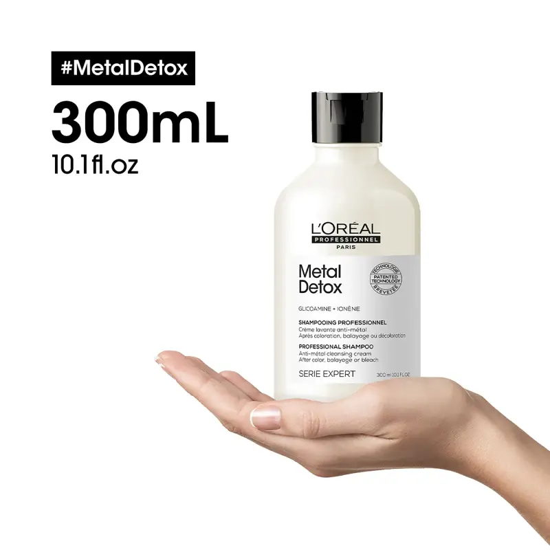 SERIE EXPERT New Metal Detox Shampoo - Shampoo miniatura 3
