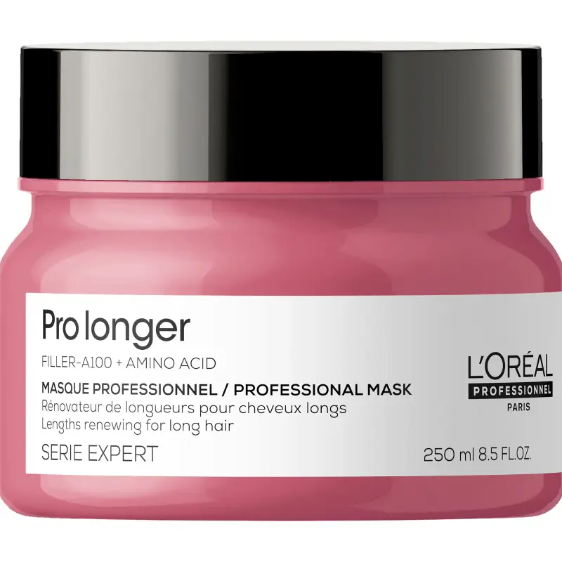 SERIE EXPERT New Pro Longer Mask - Maschera capelli rinforzante, Maschera ricostruttiva capelli, Capelli fini, Capelli danneggiat miniatura 2