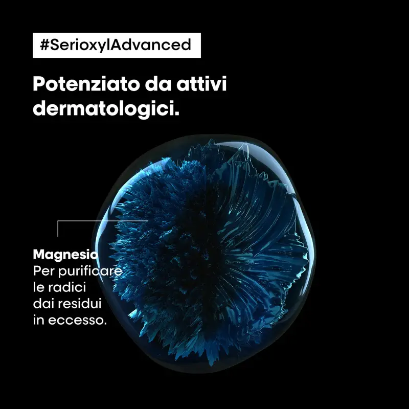 SERIE EXPERT New Serioxyl Advanced Shampoo Purifier & Bodifier - Shampoo purificante, Capelli grassi, Capelli fini miniatura 3