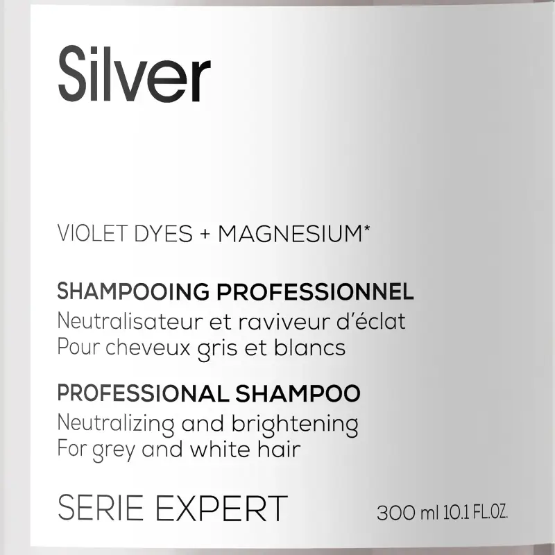 SERIE EXPERT New Silver Shampoo - Shampoo capelli colorati, Capelli colorati miniatura 2