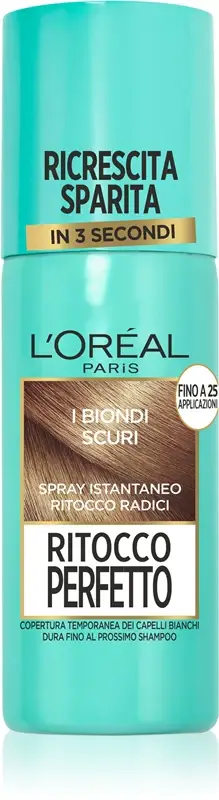 L'oreal ritocco perfetto 75 ml biondo scuro