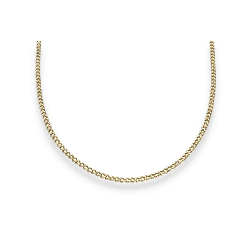 Catena Rolò in oro giallo 18kt