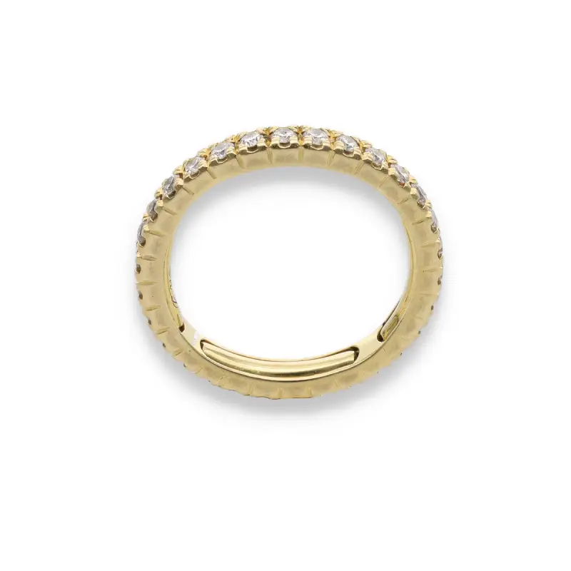 Girodito oro giallo e diamanti miniatura 2