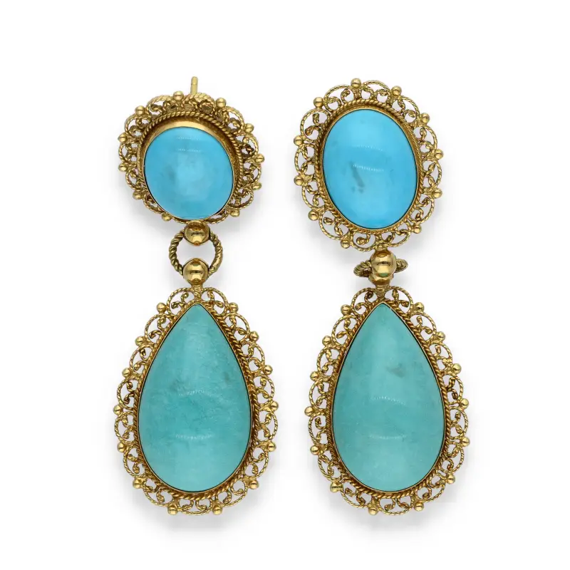 L'oro2 Orecchini Turchese 2507178