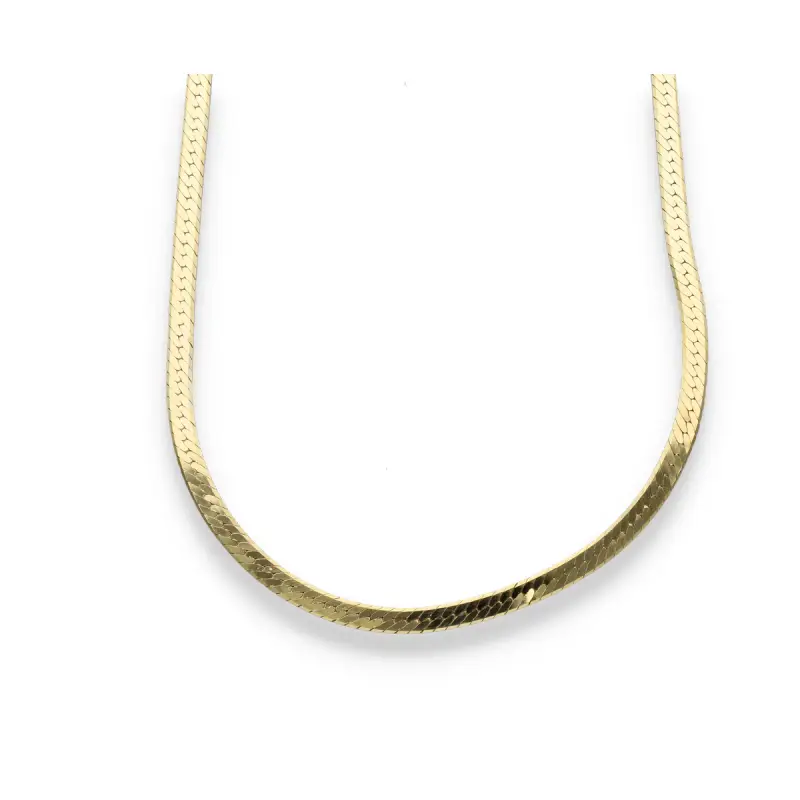 Piattina in oro giallo 18kt miniatura 2