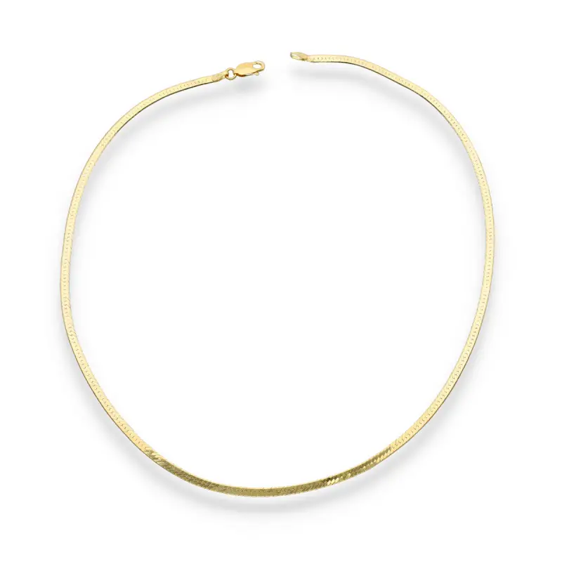 Piattina in oro giallo 18kt