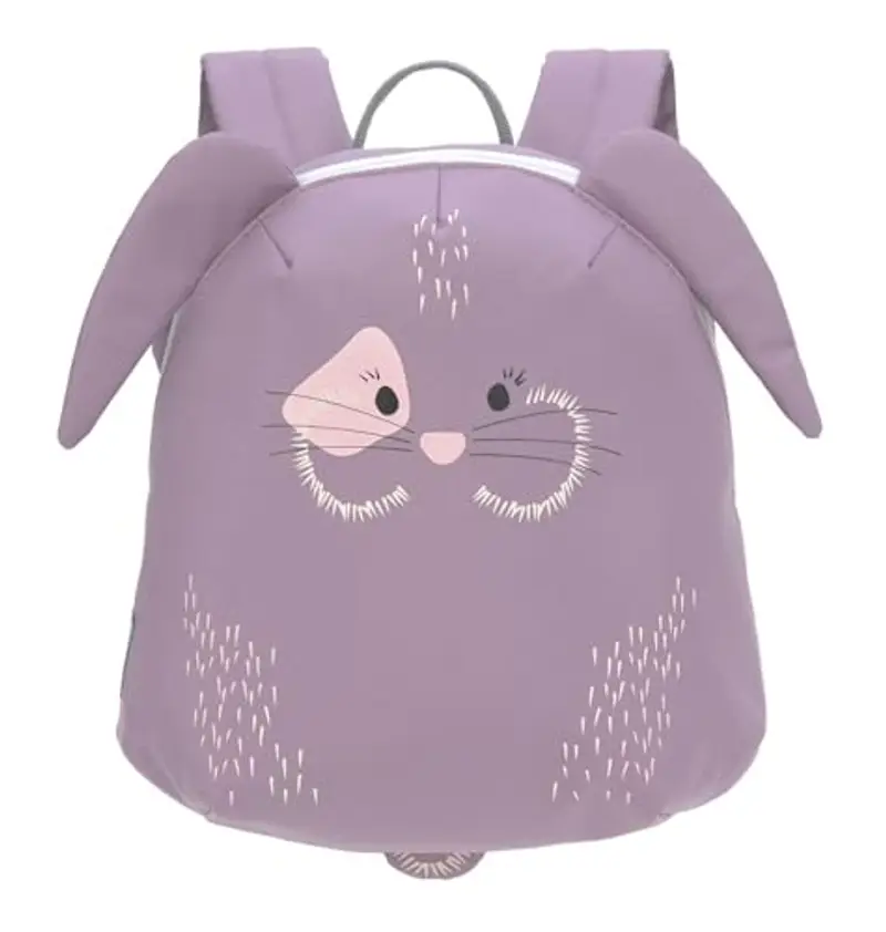 Lässig Piccolo zaino per bambini per la scuola materna con cinturino da 2 anni, 20 x 9 x 24 cm, 3,5 L, Viola